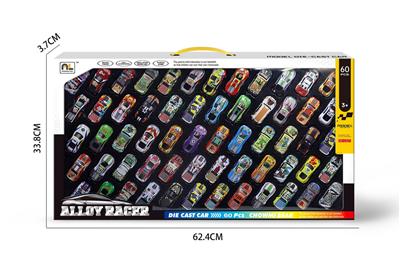 60只彩盒装金属回力小汽车 - OBL10364942