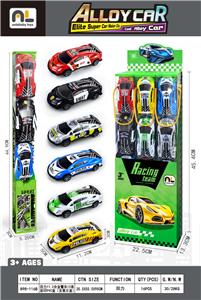 回力11.2合金警车12条彩印PVC盒（含展示盒） - OBL10365015