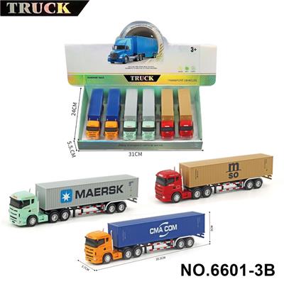 1：64斯堪尼亚合金货柜车   6只/展示盒 - OBL10366418