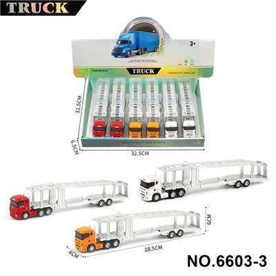 1：64斯堪尼亚双层平板合金拖车 - OBL10366421