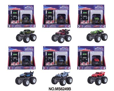 加油站 1:64合金大轮越野车套装 - OBL10366651