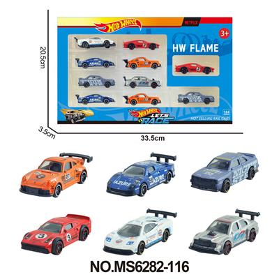 6款1:64风火轮合金车10只装 - OBL10366668