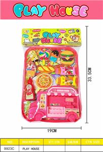 食品甜品快餐车过家家玩具 - OBL10367004