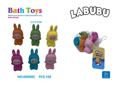 搪胶可爱Labubu拉布布（带哨） - OBL10368502