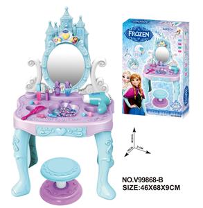 冰雪城堡化妆台（灯光音乐） - OBL10369282