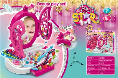 皇冠声光双开门珠饰梳妆台 - OBL10369287