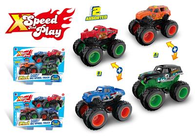 1:64合金怪兽大脚车对战吸板装(2款混装) - OBL10369314