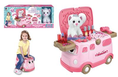 公主猫奇骑乐梳妆车 - OBL10369345