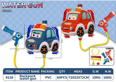 警车背包水枪 - OBL10369408