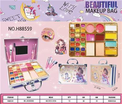 独角兽甜心美妆中号铝箱 - OBL10369465