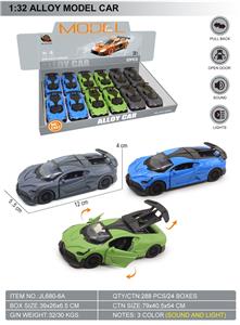 1:32回力三开门合金模型车-布加迪 - OBL10369602