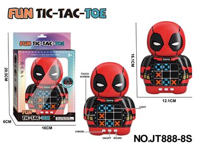 死侍大立体触摸屏益智玩具井字棋游戏机 - OBL10371048