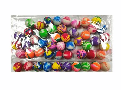 2.7CM袋装100粒花球弹跳球 - OBL10371207
