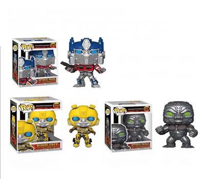 变形金刚公仔单只盒装（搪胶头，PVC身体）多款混装 - OBL10373718