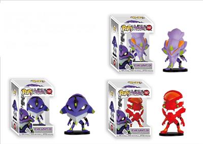 福音战士公仔单只盒装（搪胶头，PVC身体）多款混装 - OBL10373719