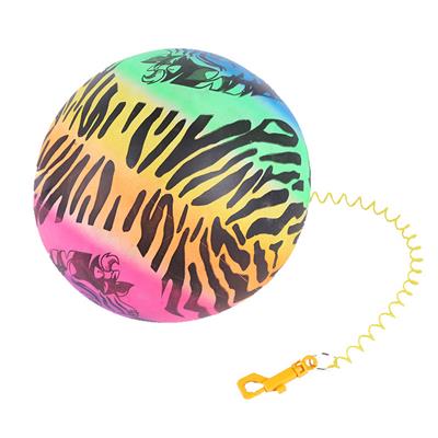 22CM PVC弹力球带拉绳 - OBL10375118
