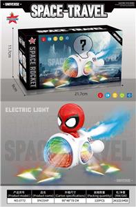 电动喷雾蜘蛛侠火箭(带喷雾带音乐灯光) - OBL10375364