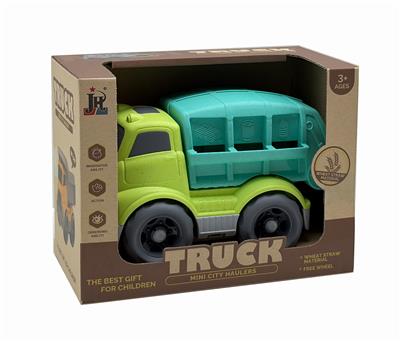 麦秆卡通环卫车 - OBL10375856