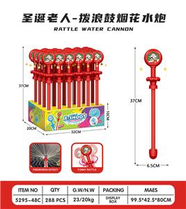 拨浪鼓烟花水炮（圣诞老人）24条/盒 - OBL10376672