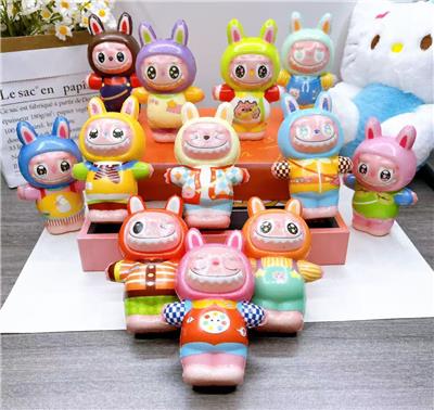 多款网袋混装多巴胺兔子慢回弹 - OBL10378347