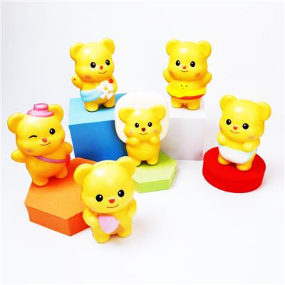 多款网袋混装黄油小熊慢回弹 - OBL10378352