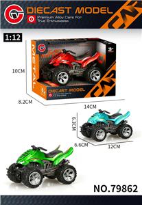 1:12合金惯性沙滩摩托 - OBL10378543