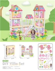 DIY别墅配6寸芭比 - OBL10379086