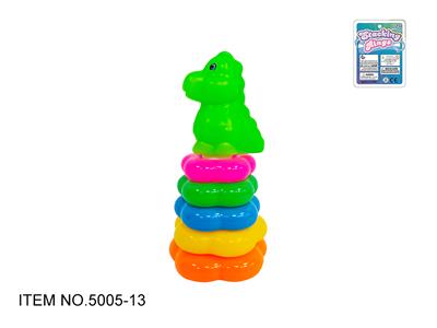 5层花型彩虹套圈（恐龙） - OBL10379398