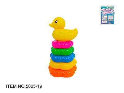5层花型彩虹套圈（大黄鸭) - OBL10379404