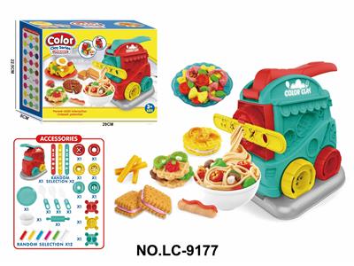 手压小汽车彩泥DIY套装（单款2色混装） - OBL10379457