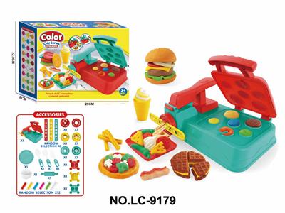 大号美食机彩泥DIY套装（单款2色混装） - OBL10379459