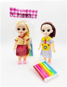 6寸空身叶罗丽芭比娃娃女孩娃娃女童公仔娃娃 - OBL10380158