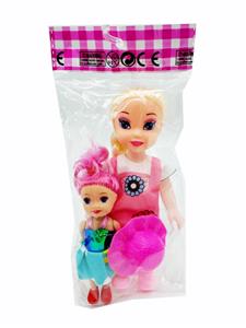 6寸冰雪空身芭比娃娃女孩娃娃女童芭比公仔空心芭比 - OBL10380169