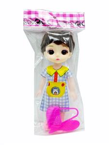 6寸包菜头芭比娃娃女孩娃娃短发女童公仔空心娃娃 - OBL10380170