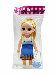 6寸叶罗丽芭比娃娃女孩娃娃金发马尾女童公仔空心娃娃 - OBL10380174