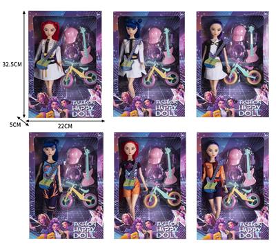 11寸实身K-POP猎魔女团娃娃带配件 - OBL10380236