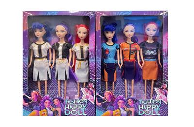 11寸实身K-POP猎魔女团娃娃(3只装) - OBL10380239