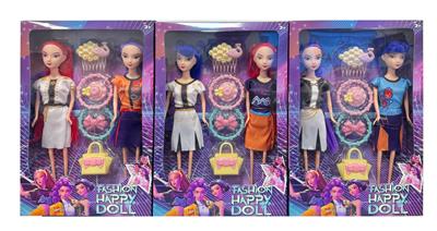 11寸双人实身K-POP猎魔女团娃娃带配件 - OBL10380241