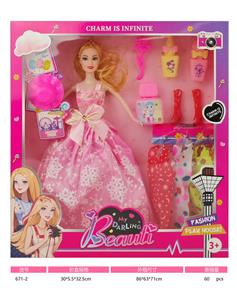 11寸实身活动手芭比娃娃 - OBL10381011