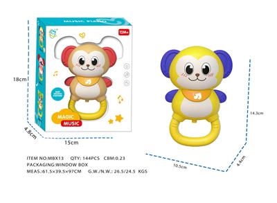 灯光音乐卡通猴子（2AA不包电） - OBL10381520