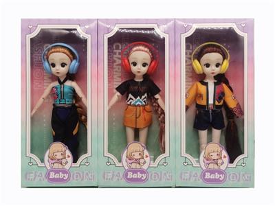 12寸实身K-POP猎魔女团娃娃带配件 - OBL10381629