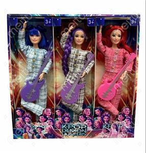 11寸实身K-POP猎魔女团娃娃带配件 - OBL10381656