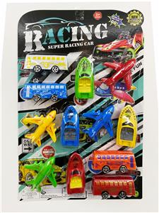 4只滑行飞机+4只滑行船+4只滑行巴士 - OBL10381816