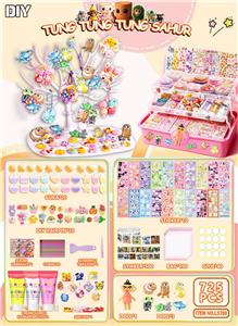 山海经咕卡DIY奶油胶贴纸套装725PCS - OBL10382702