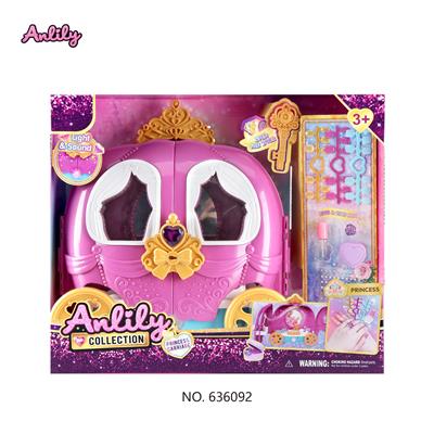 安丽莉南瓜车美甲贴套装 灯光声音(无娃娃) 2粒AA 不包电 - OBL10382960