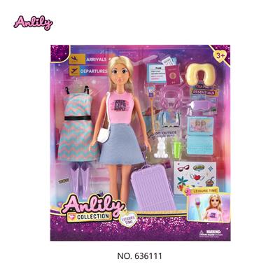 安丽莉11.5寸实身娃娃(棕肤色 brown skin) - OBL10382969