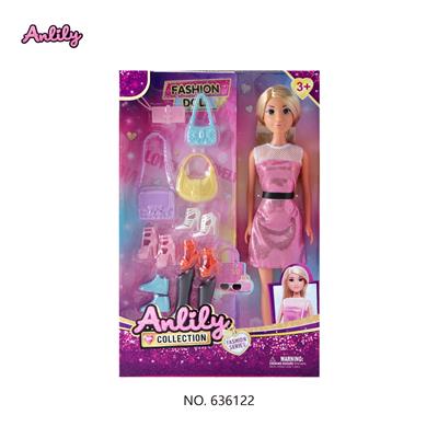 安丽莉11.5寸实身娃娃(棕肤色 brown skin) - OBL10382978