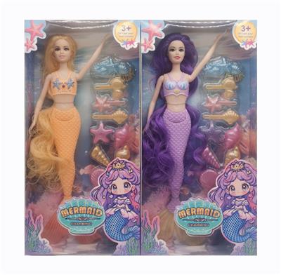 11寸实身美人鱼娃娃 - OBL10383548