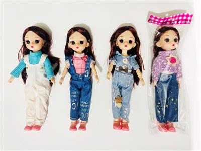 12寸实身11关节叶罗丽印花学生款4色混装 - OBL10383577