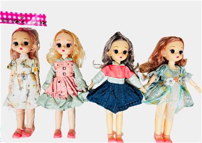 12寸实身11关节叶罗丽长辫子4色混装 - OBL10383583